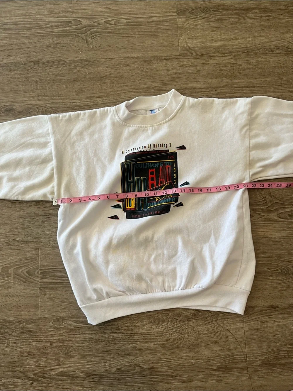 Vintage 1993 Houlihans To Houlihans 12K Sweatshirt Mens Large USA Crewneck Rare